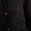 Cárdigan negro de algodón - Imagen 3