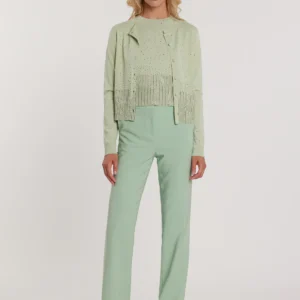 Pantalones de talle alto CLOES con bolsillos franceses y ribete
