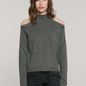 Jersey BOGNANNI con aberturas - Gris ceniza
