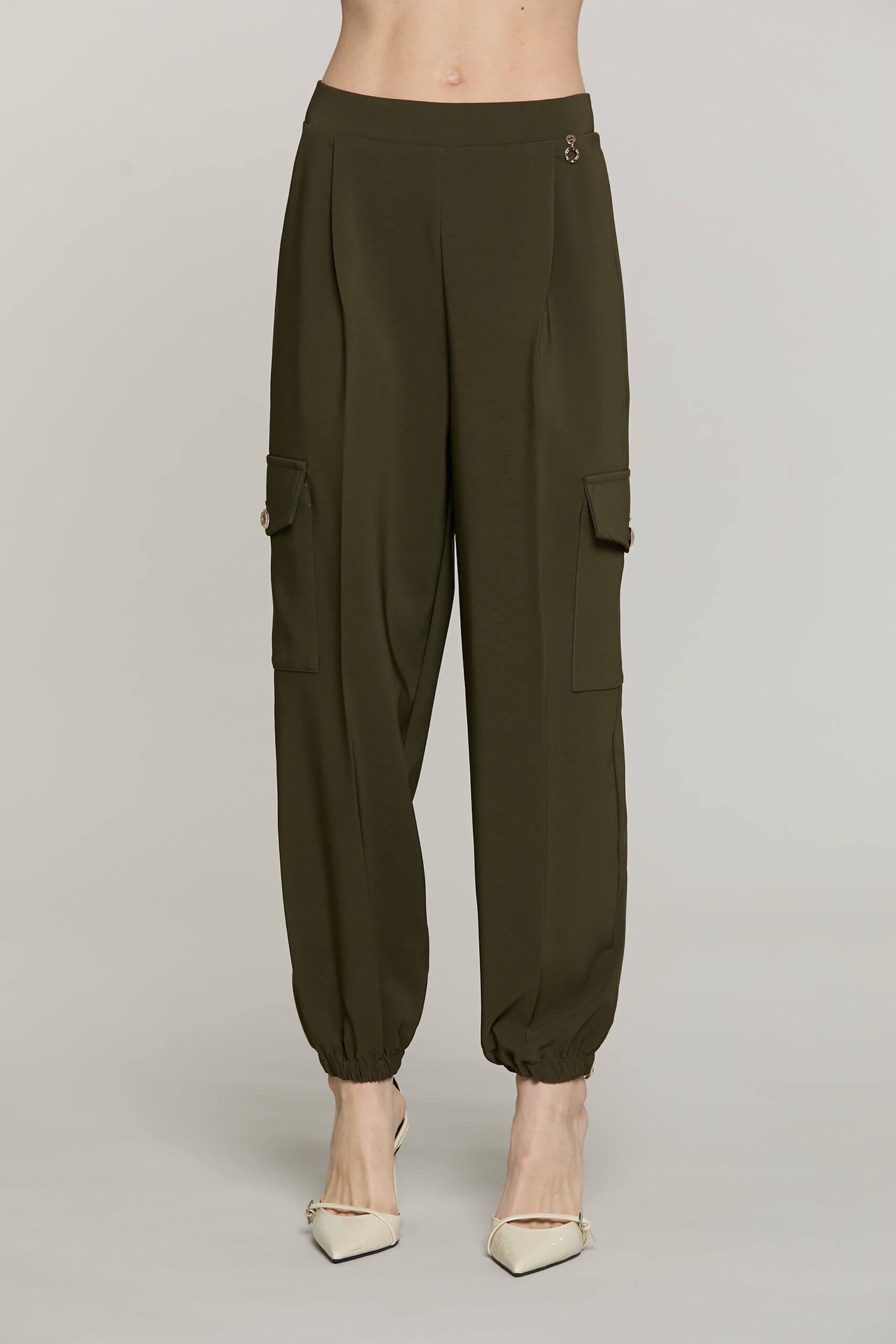 Pantalón cargo TECLANAM - Verde oliva - Imagen 2