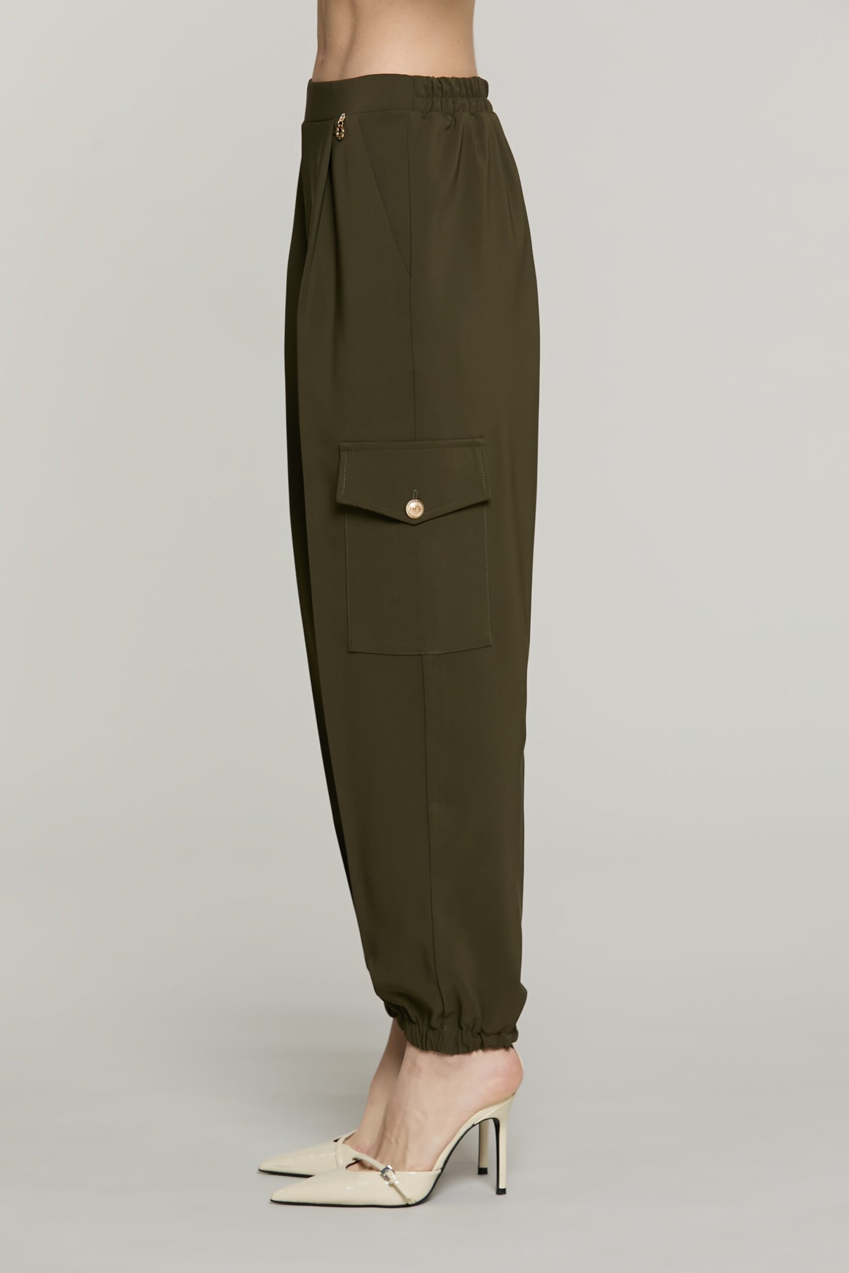 Pantalón cargo TECLANAM - Verde oliva - Imagen 3