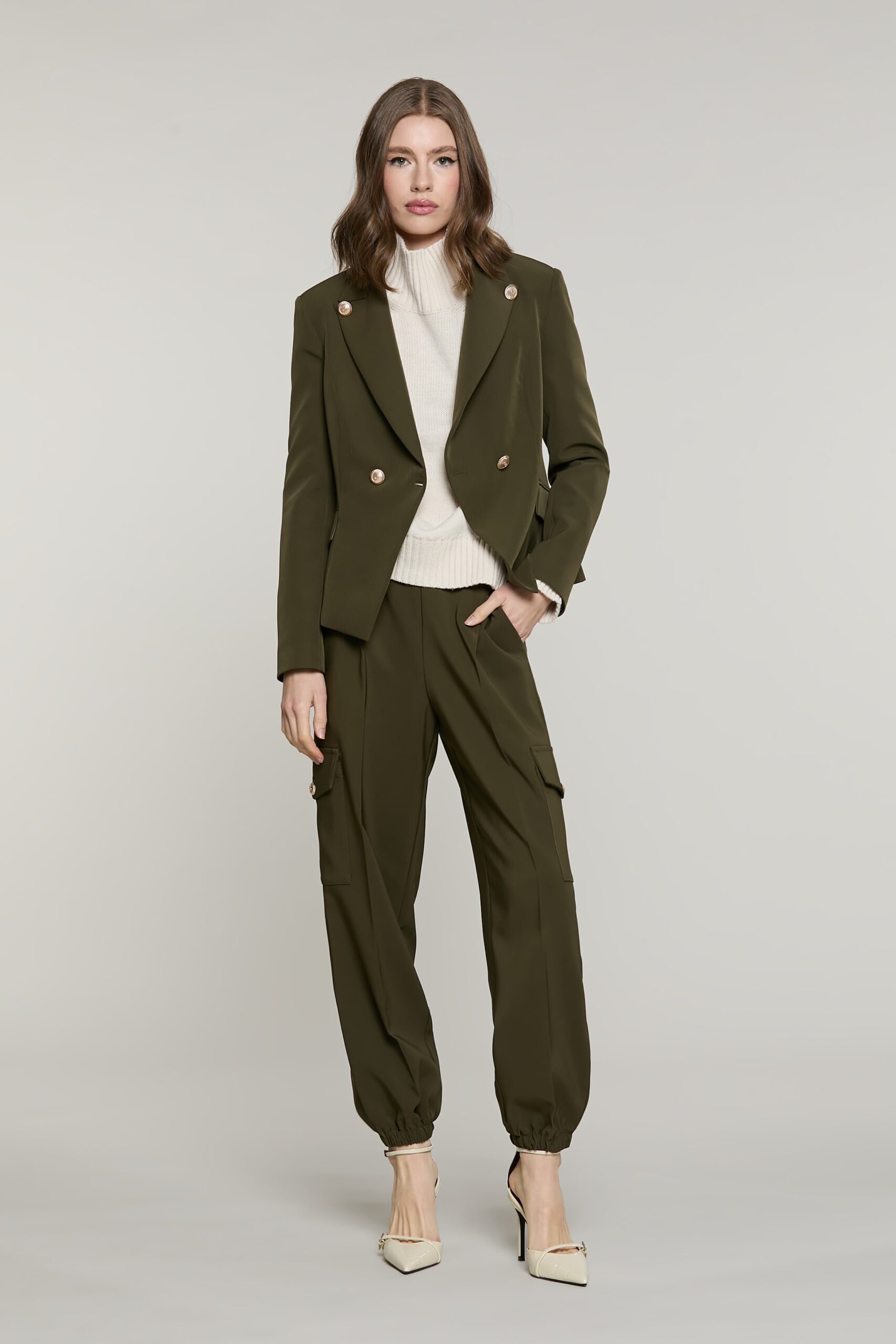 Pantalón cargo TECLANAM - Verde oliva
